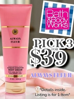 Bath & Body Works Luxury Collection Always Fleur Body Cream